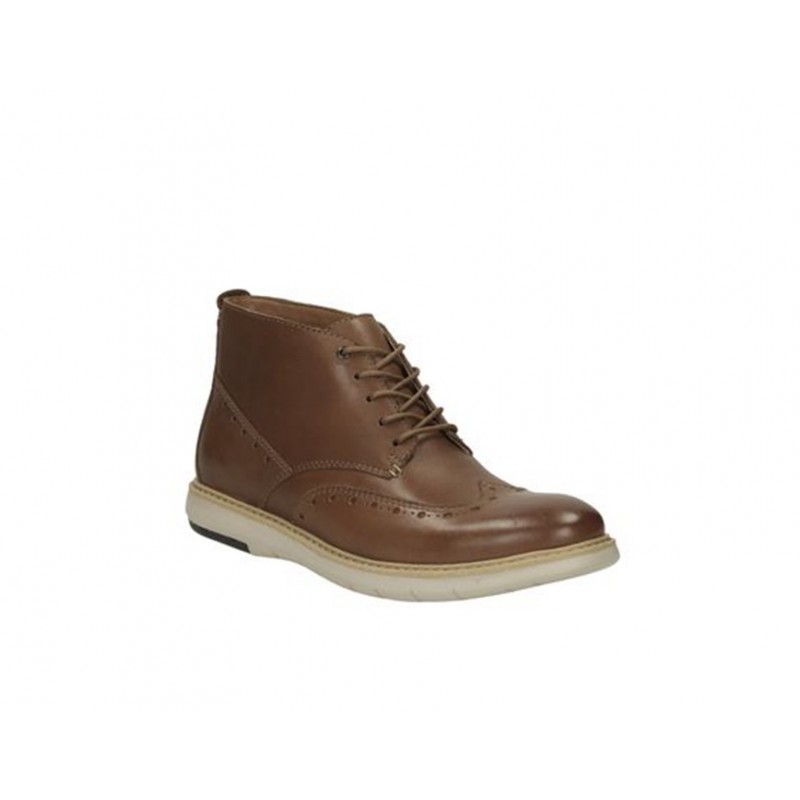 FLEXTON MID TAN CLARKS