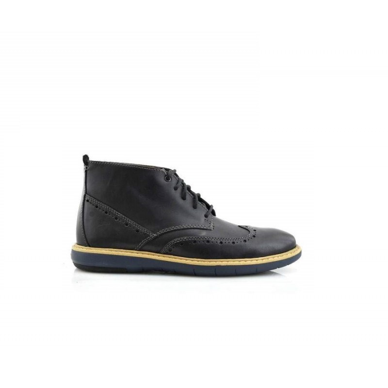 FLEXTON MID BLACK CLARKS