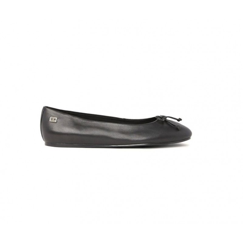 FW0FW07507 ESSENTIAL LEATHER BALLERINA TOMMY HILFIGER