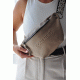 Venus Leather Belt Bag -Taupe Almynoma Jewels 