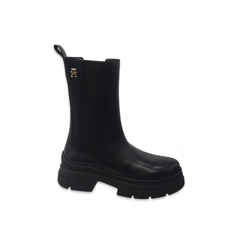 FW0FW07490 ESSENTIAL LEATHER CHELSEA BOOT TOMMY HILFIGER 