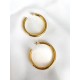 A Little Extra Hoops Gold almynoma jewels