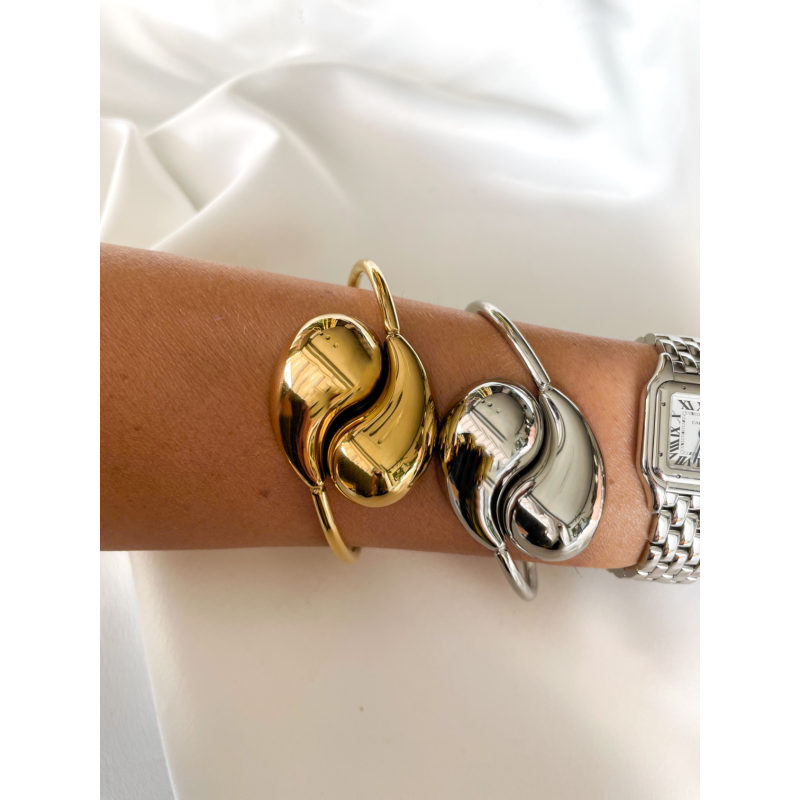 Avant Garde Cuff gold almynoma jewels