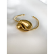 Avant Garde Cuff gold almynoma jewels