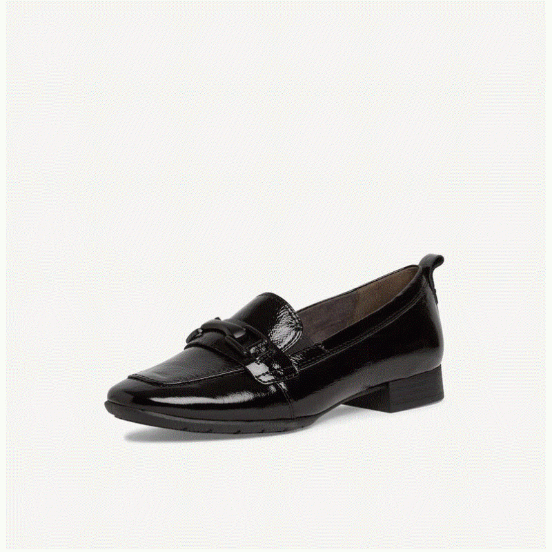 8-84205-41 BLACK PATENT TAMARIS COMFORT 