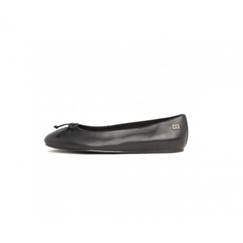 FW0FW07507 ESSENTIAL LEATHER BALLERINA TOMMY HILFIGER