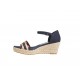 FW0FW06293 COMPORATE WEBBING LOW WEDGE TOMMY HILFIGER