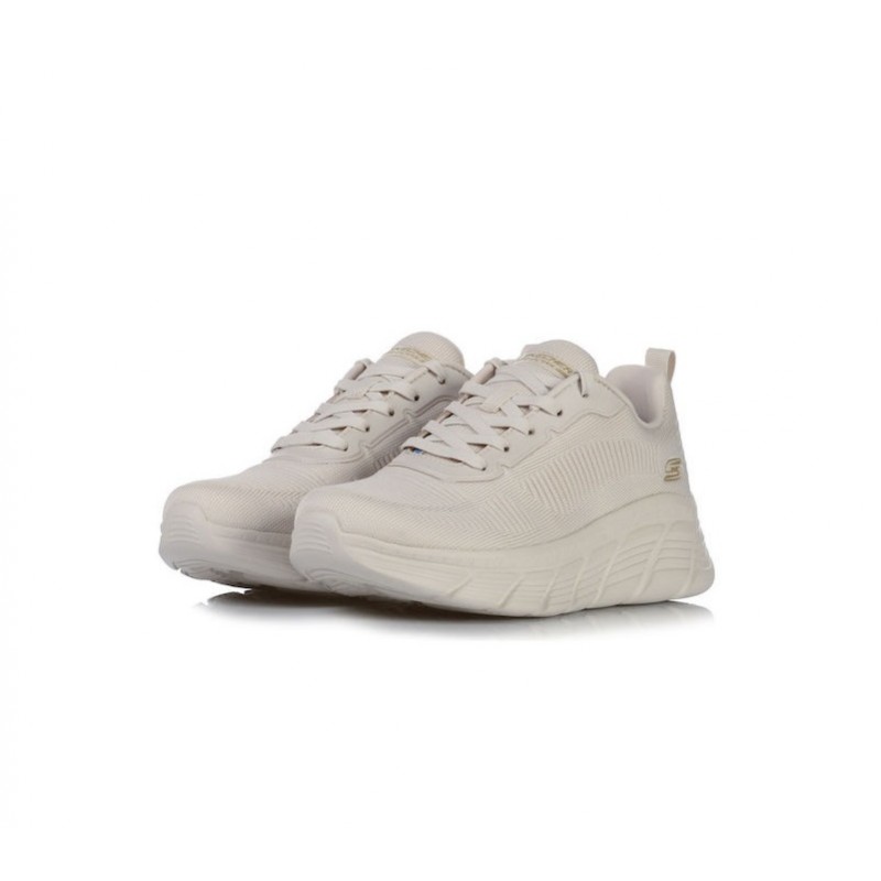 117385 OFF WHITE LACE UP SKECHERS 