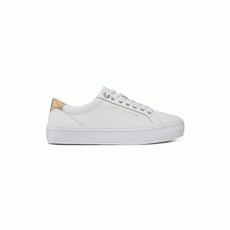 FW0FW07778 Essential Vulc Leather Sneaker TOMMY HILFIGER 