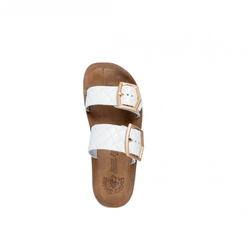 S331 TAYLOR WHITE SOFTY FANTASY SANDALS