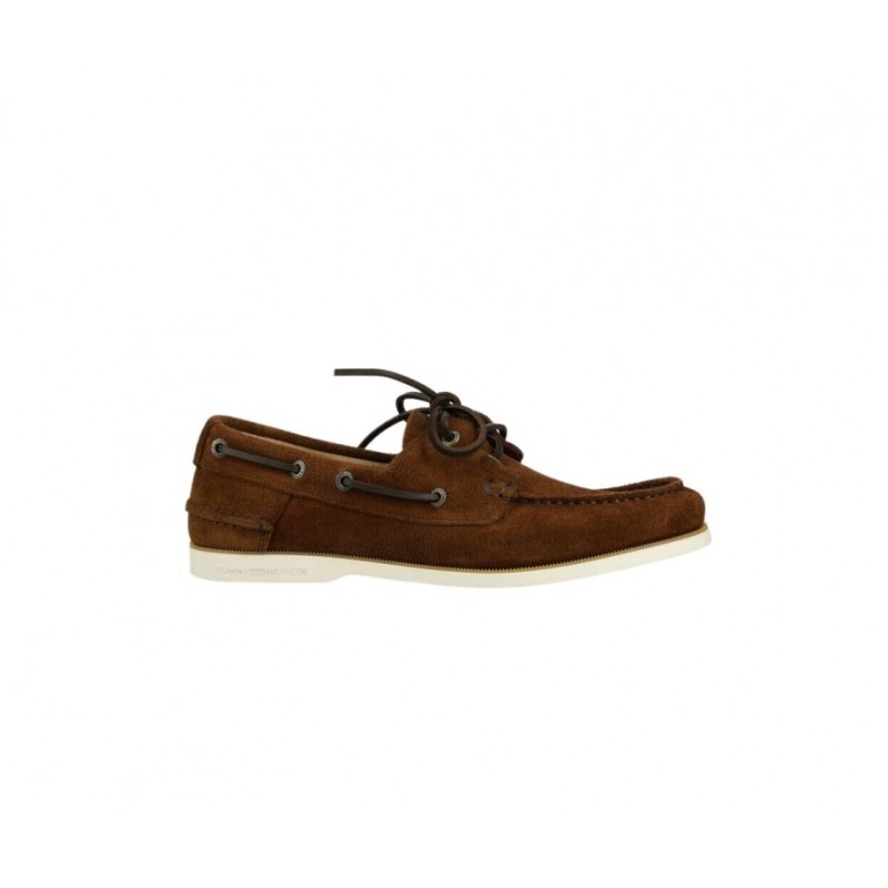 FM0FM04505 ROCKEFELLER BROWN TH BOAT SHOE CORE SUEDE TOMMY