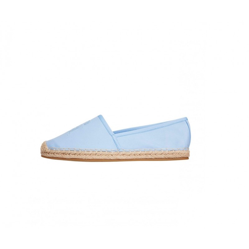 FW0FW07101 VESSEL BLUE TH EMBROIDERED ESPADRILLE TOMMY HILFIGER