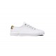 FW0FW06957 WHITE LACE UP VULC SNEAKER TOMMY HILFIGER