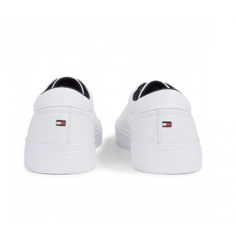 FM0FM04351 WHITE MODERN VULC COMPORATE LEATHER TOMMY HILFIGER