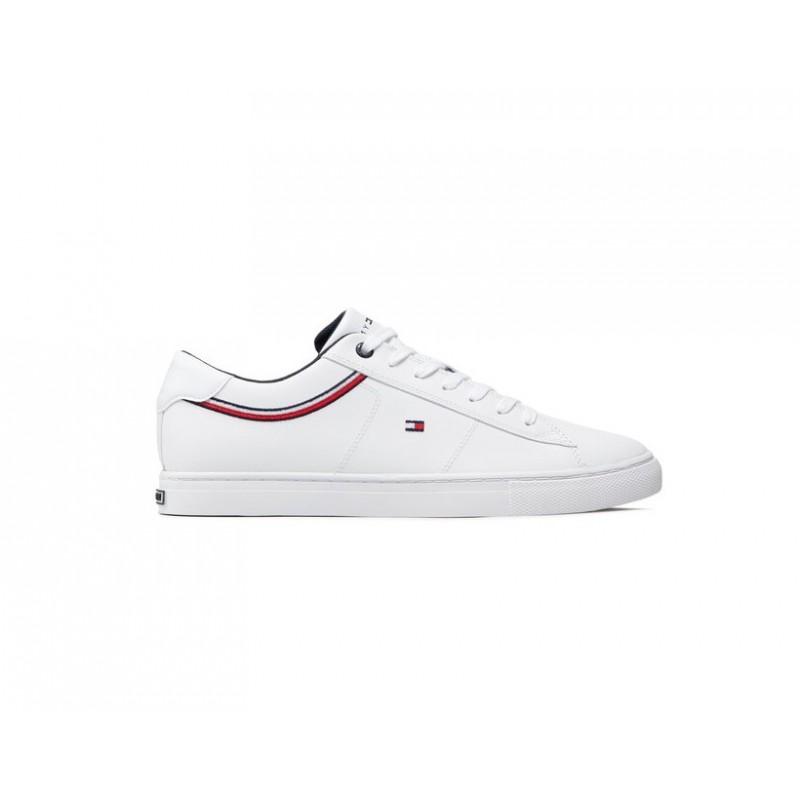 FM0FM03887 ESSENTIAL LEATHER SNEAKER DETAIL TOMMY HILFIGER 