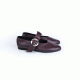 FLORENCE BROWN LEATHER BALLERINAS DEBOUR