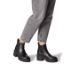 1-25459 BLACK LEATHER TAMARIS