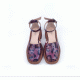 CARELLI ANIMAL PRINT LEATHER RUBBER FLATS DEBOUR