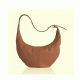 Ariana Leather Shoulder Bag - Tabac Bonendis