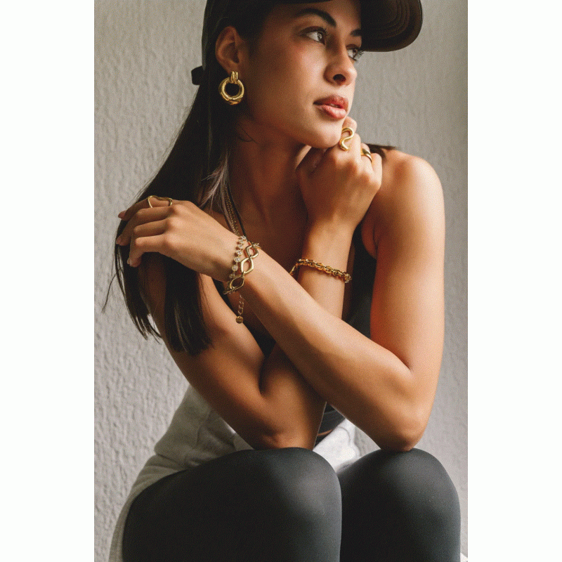 Orbit Gold Bracelet Almynoma 