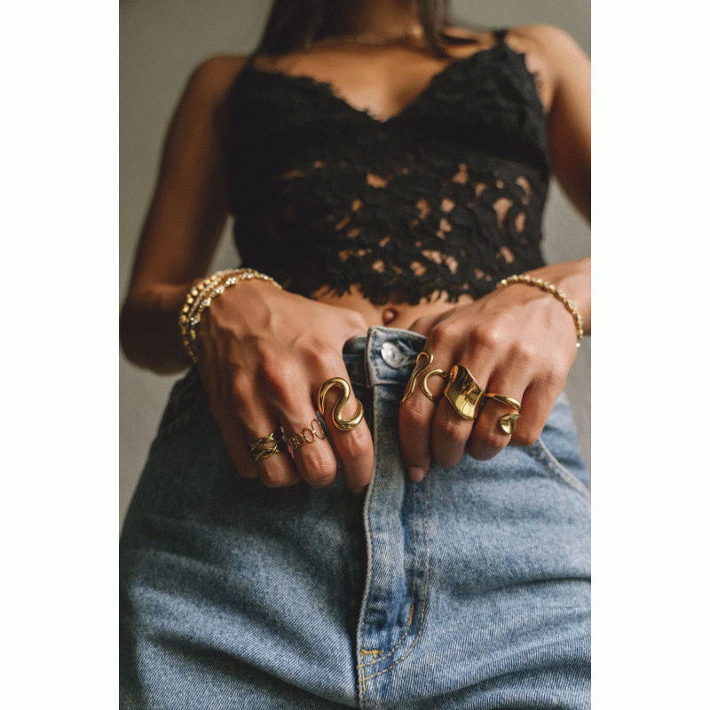 Braided Glow Ring Almynoma 