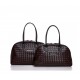 Brown Chess Weekend bag Christina Malle