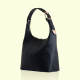Serena Δερμάτινη Tote Bag - Μαύρο BONENDIS
