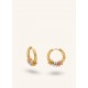 Tri Tone Hoop Almynoma 