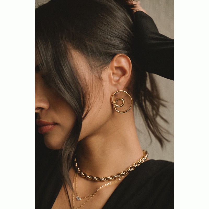 Twist Loop Gold ALMYNOMA