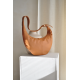 Ariana Leather Shoulder Bag - Tabac Bonendis