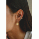 Eclipse Crystal Gold Ear Cuffs Almynoma 