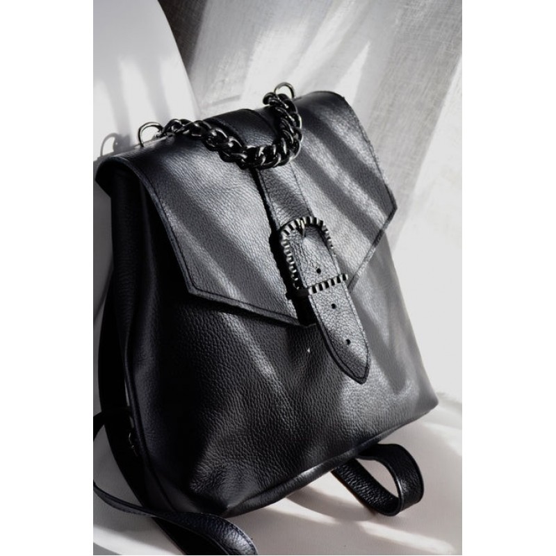 Ivy Leather Backpack - Bonendis
