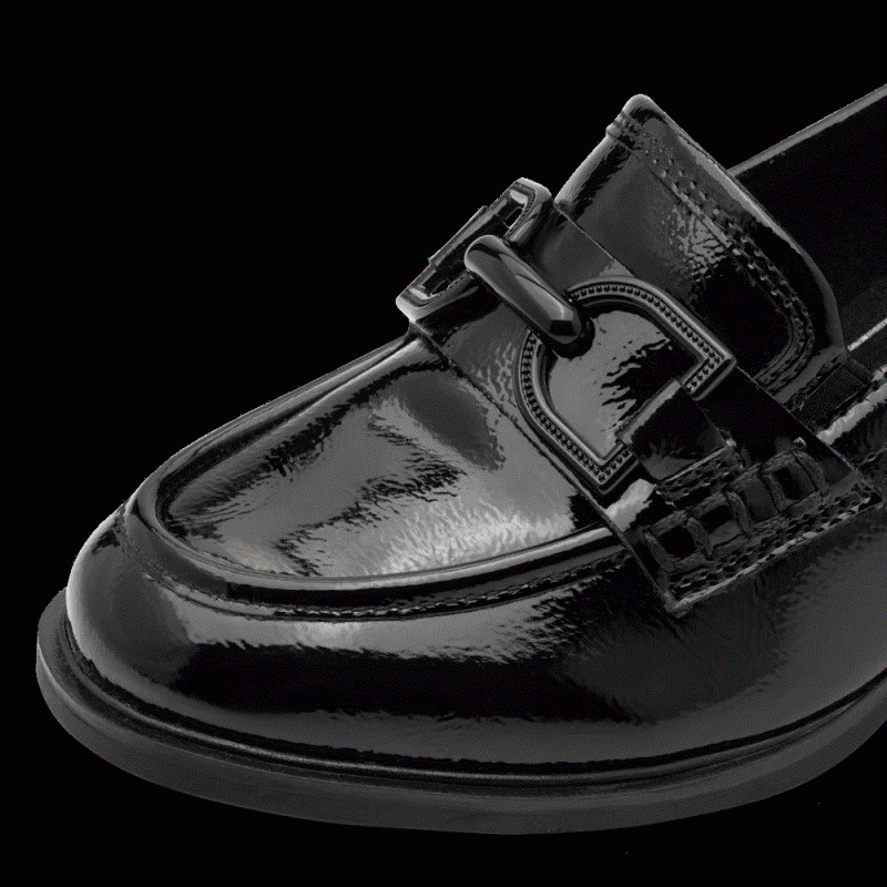 8-24360-47 BLACK PATENT JANA