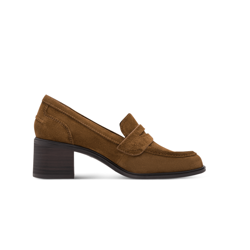 1-24455-47 COGNAC SUEDE TAMARIS