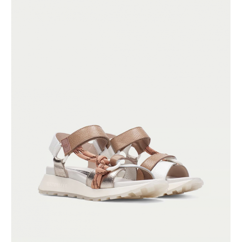 CHV264869 Sport Sandals ambar cream hazelnut coral Hispanitas