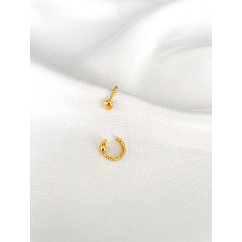 Olive Ear Cuffs Almynoma 