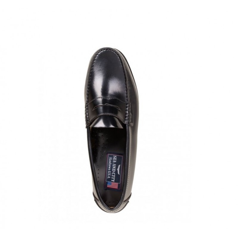 RUBBER LOAFERS BLACK SEA AND SITY