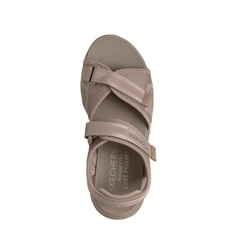 163585 Relaxed Fit: D'Lux Walker Sandal - Bold City Skechers