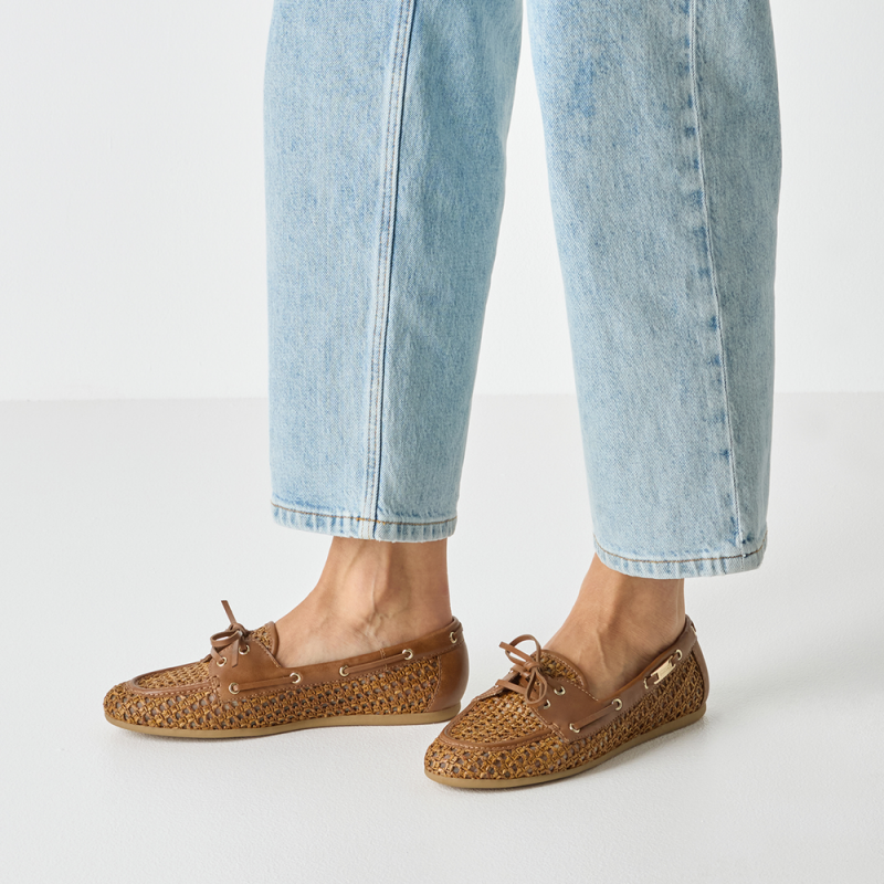 1-23611-46 COGNAC STRUCT TAMARIS