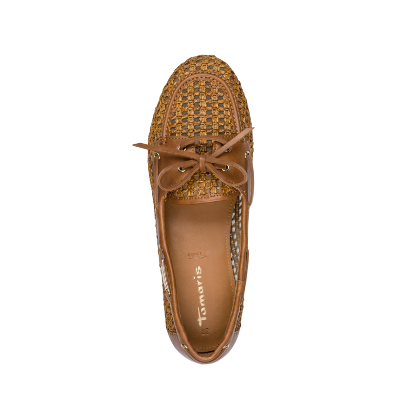 1-23611-46 COGNAC STRUCT TAMARIS