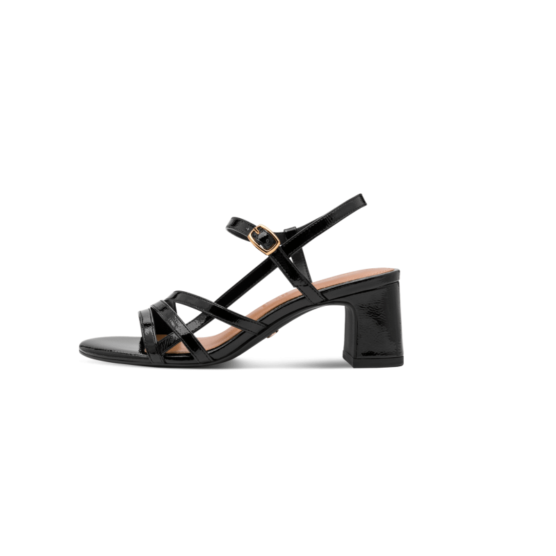 1-28350 BLACK PATENT TAMARIS