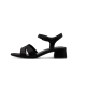 8-28382-46 BLACK METALLIC JANA SHOES