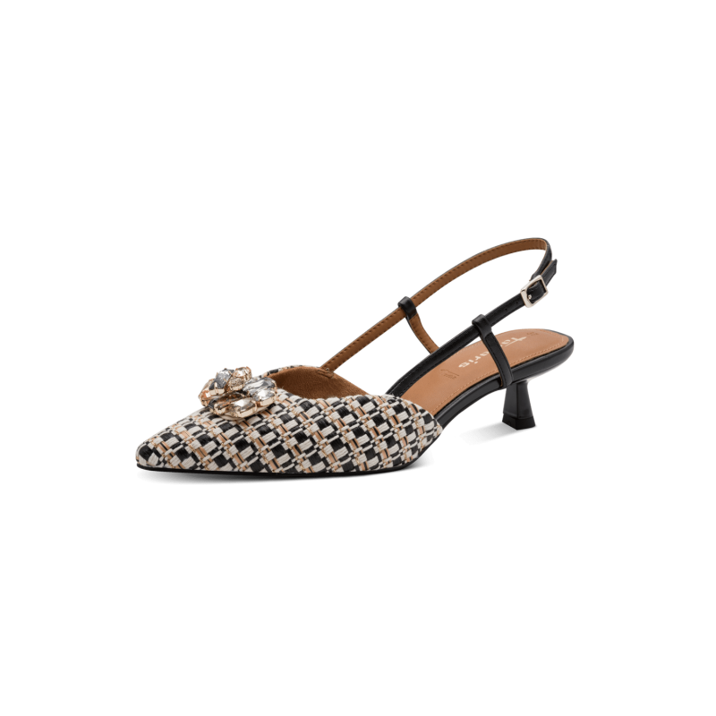 1-29512 BLACK COMB TAMARIS