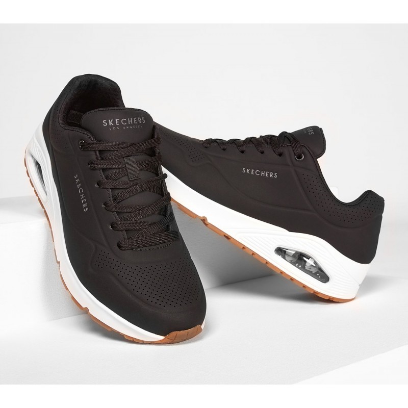 52458 black Uno - Stand On Air Skechers