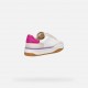 D655KA WHITE/CYCLAMEN dynamia woman GEOX