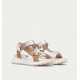 CHV264807 Sport Sandals ambar white almond champagne Hispanitas