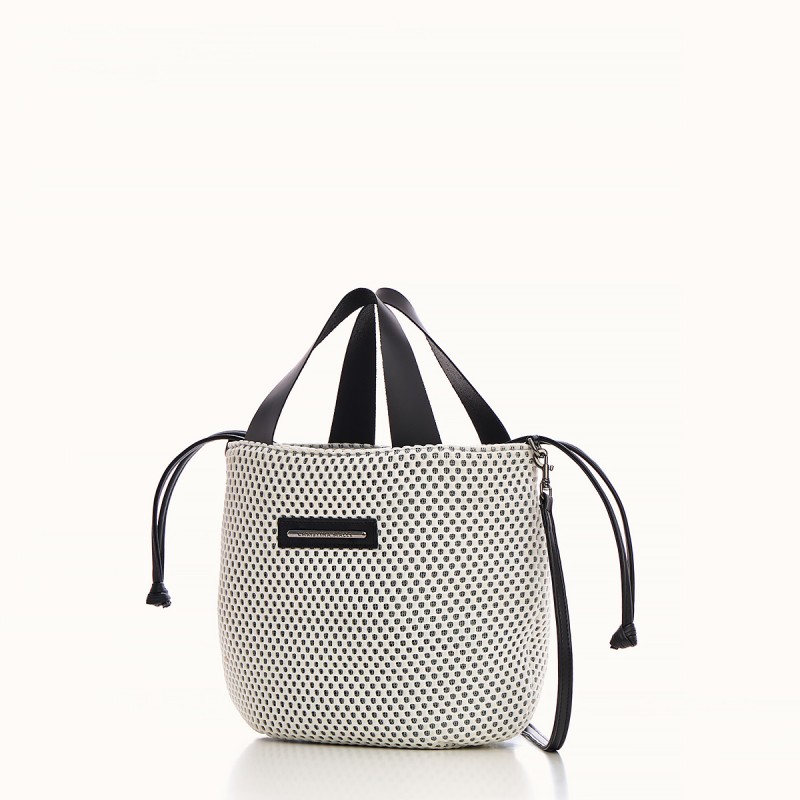 White Sport Basket Bag CHRISTINA MALLE