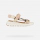 D65BSD flextride s woman PAPYRUS/DK BEIGE GEOX