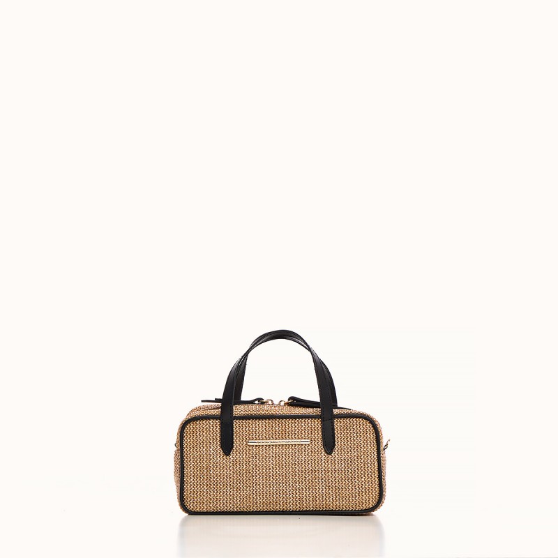 Natural Straw Cassette Bag Christina Malle 