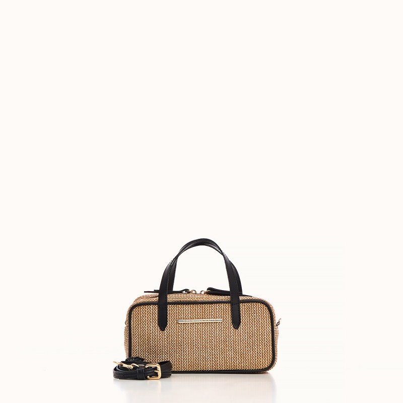 Natural Straw Cassette Bag Christina Malle 